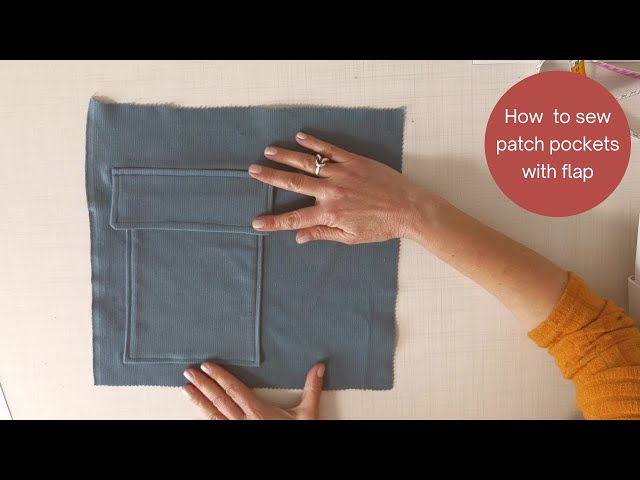 Teach Yourself to Sew: Patch Pockets 