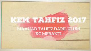 KEM TAHFIZ AL-QURAN 2018