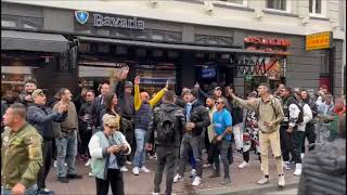 Napoli fans @ Amsterdam ( Ajax - Napoli Champions league)