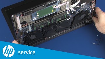 Replace the Display Panel Assembly/Top Cover | HP ZBook 15 G3 Mobile Workstation | HP Support