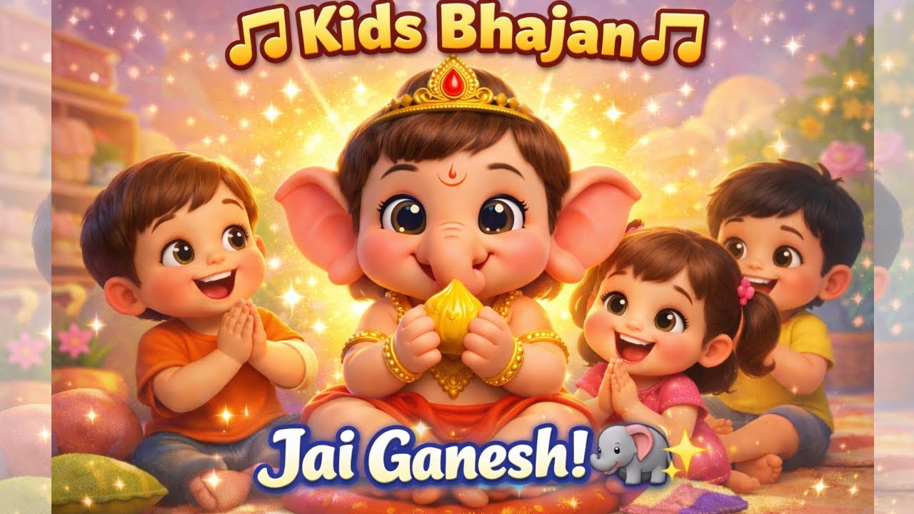 Ganesh Bhajan for Kids | जय गणेश देवा