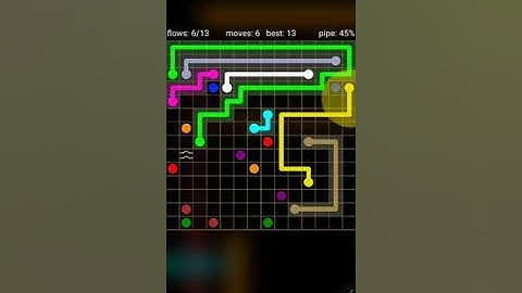 How To Solve Flow Free Bridges 14x14 Mania Pack Level 45 Board Walk Through Solution Walkthrough