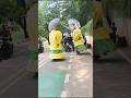 ondel-ondel kuning joget kicau mania #shortvideo #ondelondel