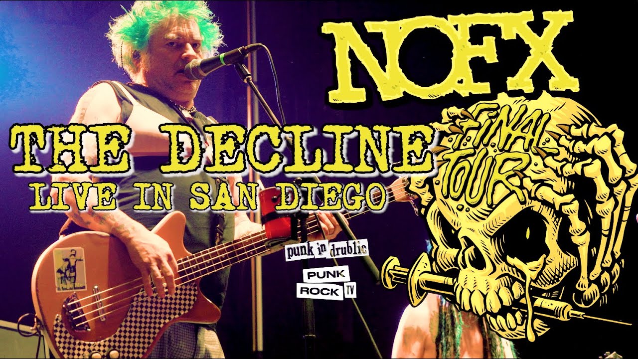 nofx final tour san diego lineup