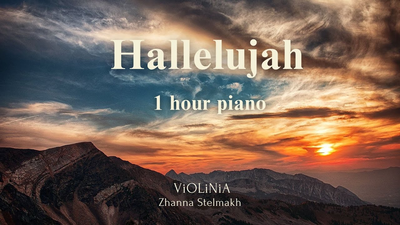 Leonard Cohen - Hallelujah ( 1 hour of piano for relaxation, stress relief, study, sleep ) Leonard Cohen - Hallelujah ( 1 hour of piano for relaxation, stress relief, study, sleep )