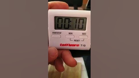 KITCHEN TIMER SETTING