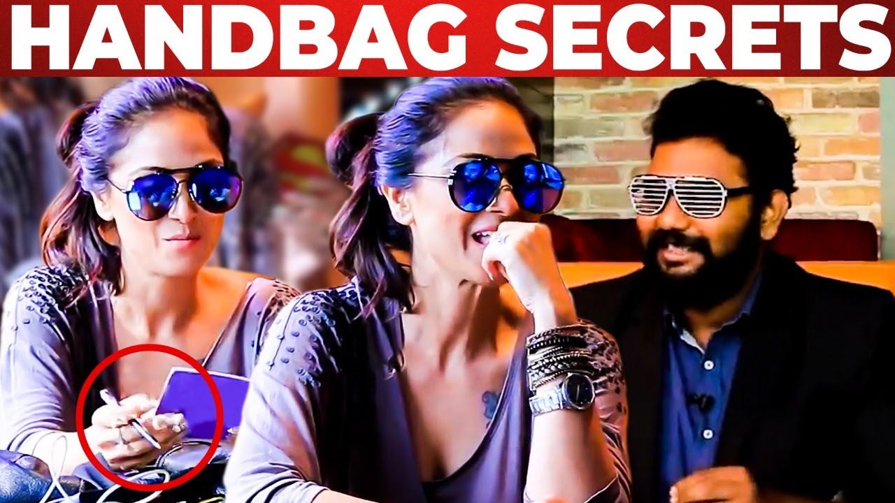 😅 Simran Coolers-அ திருட்டுத்தனமாய் எடுத்து மாட்டிக்கிட்ட VJ Ashiq | What's Inside the HANDBAG