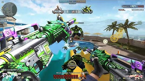 Crossfire NA ( Đột Kích Bắc Mỹ  ) 2.0 : M4A1 Venomous - Hero Mode X - Zombie V4