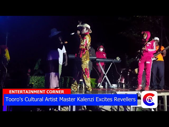 Tooro's Cultural Artist Master Kalenzi excites revellers with cultural edutainment in Kyegegwa class=