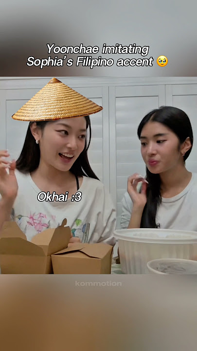 This is actually so cute😭 #katseye #yoonchae #sophia