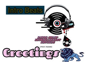 Intro Beat  Funk Type Beat Riddim Instrumental 2022 (Greetings) #media