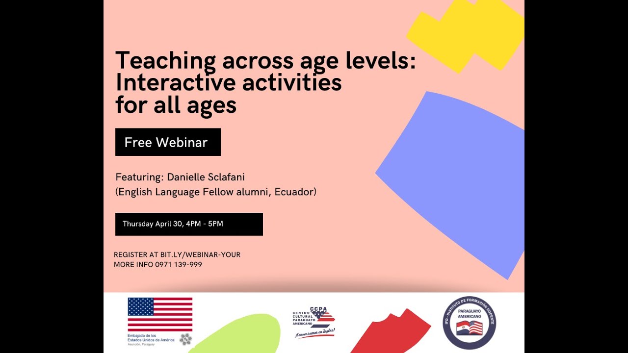 Teaching across age levels: Interactive activities for all ages - YouTube
