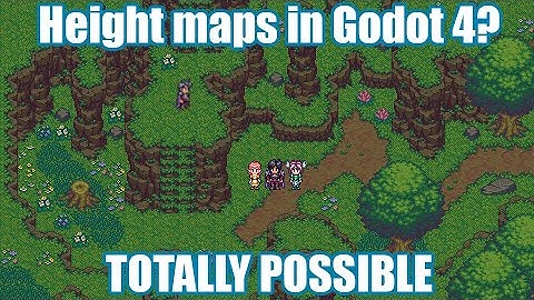 Height Maps in Godot 4 - Sample from my JRPG project