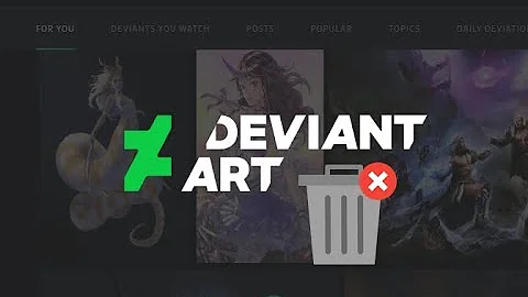 What happens when you deactivate a DeviantArt account?