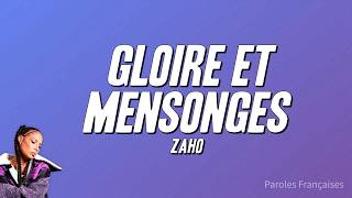 Zaho - Gloire et Mensonges (Paroles)