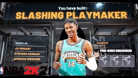 Best *Slashing Playmaker* Build on NBA 2k21! 64 Badge Upgrades! Most Overpowered Build on NBA 2k21!