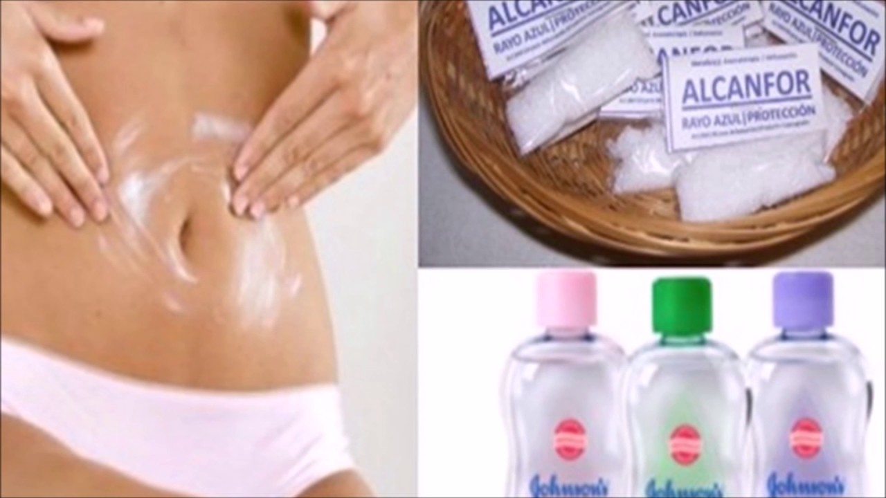 Crema para adelgazar abdomen alcanfor
