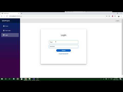 Preliminary Login / Database Fetch