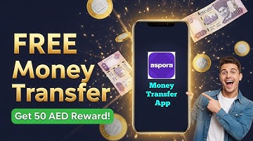 Aspora Free Money Transfer and Earn 50 AED Reward with Referral Code in UAE