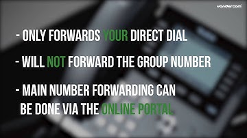 Yealink T46G Call Forwarding / Call Divert Enabling