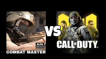 COMBAT MASTER VS CALL OF DUTY MOBILE | WHICH IS BETTER ?