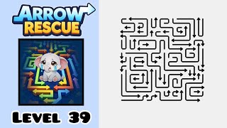 Arrow Rescue Level 39 Walkthrough – Save the Animal #arrowrescue 
