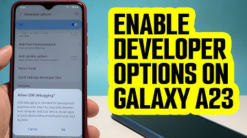 How To Enable The Developer Options On Samsung Galaxy A23
