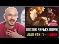 DOCTOR Breaks down JoJo's Bizarre Adventure PART 1 | DEATHS