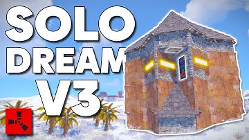 Solo Dream V3 - ULTIMATE Solo/Duo BUNKER Base in Rust 2025