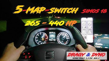 Simos Tools Mapswitching Part 2 Simos 18 Seat Leon Cupra 5F MK3 VW Golf MK 7 R
