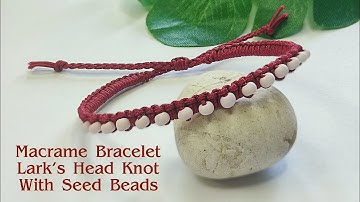 DIY Macrame Bracelet Lark