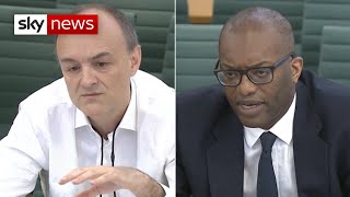 Watch live: Dominic Cummings and business secretary appear at UK science and tech select committee