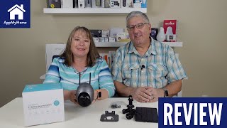 Unboxing Setup and Review: Conico Wireless Solar Powered Outdoor Security Camera with Pan and Tilt