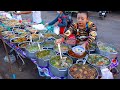 Under 1  fast serving more than 30 khmer dinners   cambodian street food in siem reap