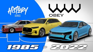 GTA Online: History of Obey 1985 - 2022 (Audi)  | Narrated