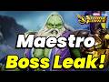 MAESTRO Boss LEAK All Teams REVEALED Maestro DIAMONDS 