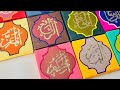Day 33 to 42/99 of painting the 99 name of Allah #creative #artist #art #youtubevideo #ytvideo