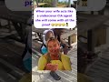 When your wife acts like an undercover agent #funny #humor #funnyshorts #funnyvideo
