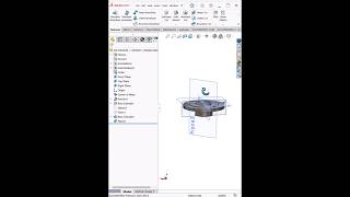 Reference Plane In Solidworks Angle Plane With Circular Part Tutorial