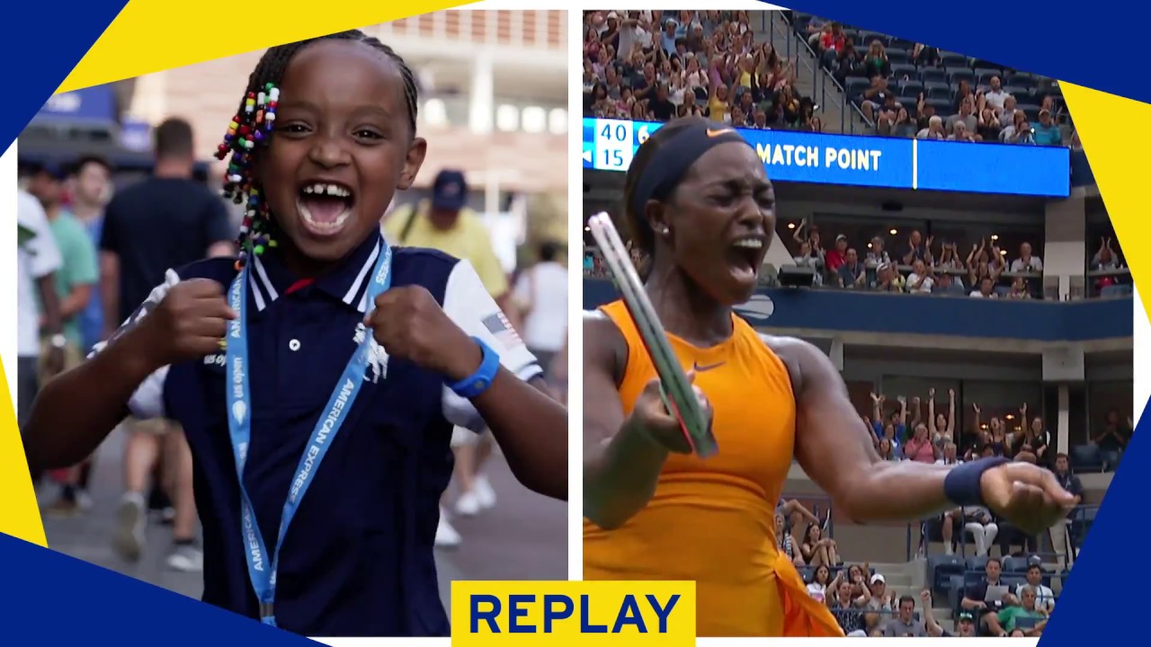 US Open Fans Imitate Serena Williams & Sloane Stephens