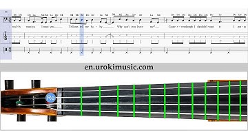 How to Play Cello Ariana Grande problem Melody School Learn Class Course Tutorial Sheet Music Tabs