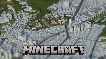 마인크래프트로 700시간 동안 만든 고려대학교