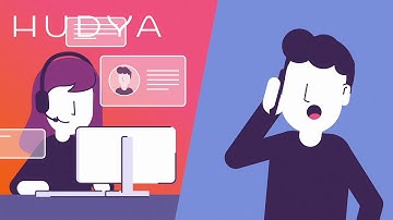 Concept for Hudya - no hassle, just service