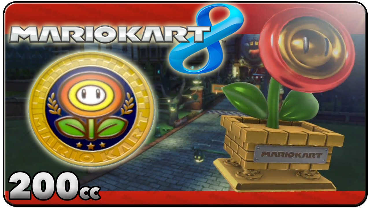 Mario Kart 8 Flower Cup 200cc (3 Star Rank)