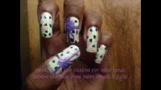 Entry To Frostingqueenies Birthday Nail Art Contest