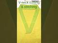 V Collar Neck Cutting And Stitching V Neck Vneck Vneckdesign Vneckdress Sewing Diy V Collar Neck Cutting And Stitching V Neck Vneck Vneckdesign Vneckdress Sewing Diy