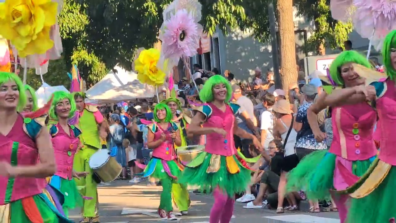 2025-08-09 - Sélestat - Corso du jour - Animations entre les chars