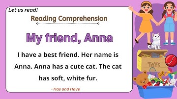 GRADE 1-3 Reading Comprehension Practice I My Friend I Let Us Read! I with Teacher Jake