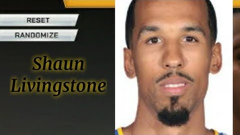 Shaun Livingstone nba2k20 face creation for android gamers