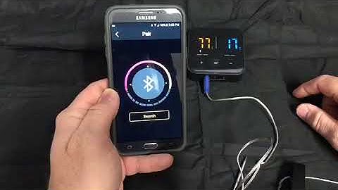 ST55 thermometer - How to pair bluetooth  with Android phone - Read before app installation.